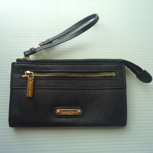 Anne Klein Bags Anne Klein Black Faux Letter Size-7.5x4.5 in